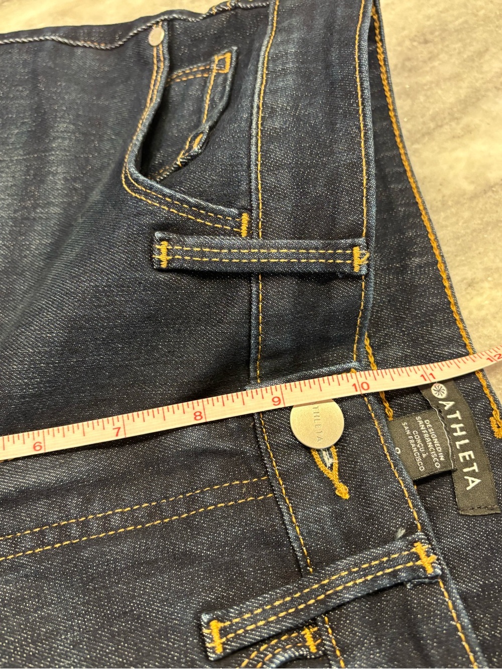 NWT Athleta SCULPTEK™ ULTRA SKINNY
MIDNIGHT JEAN - Picture 11 of 11